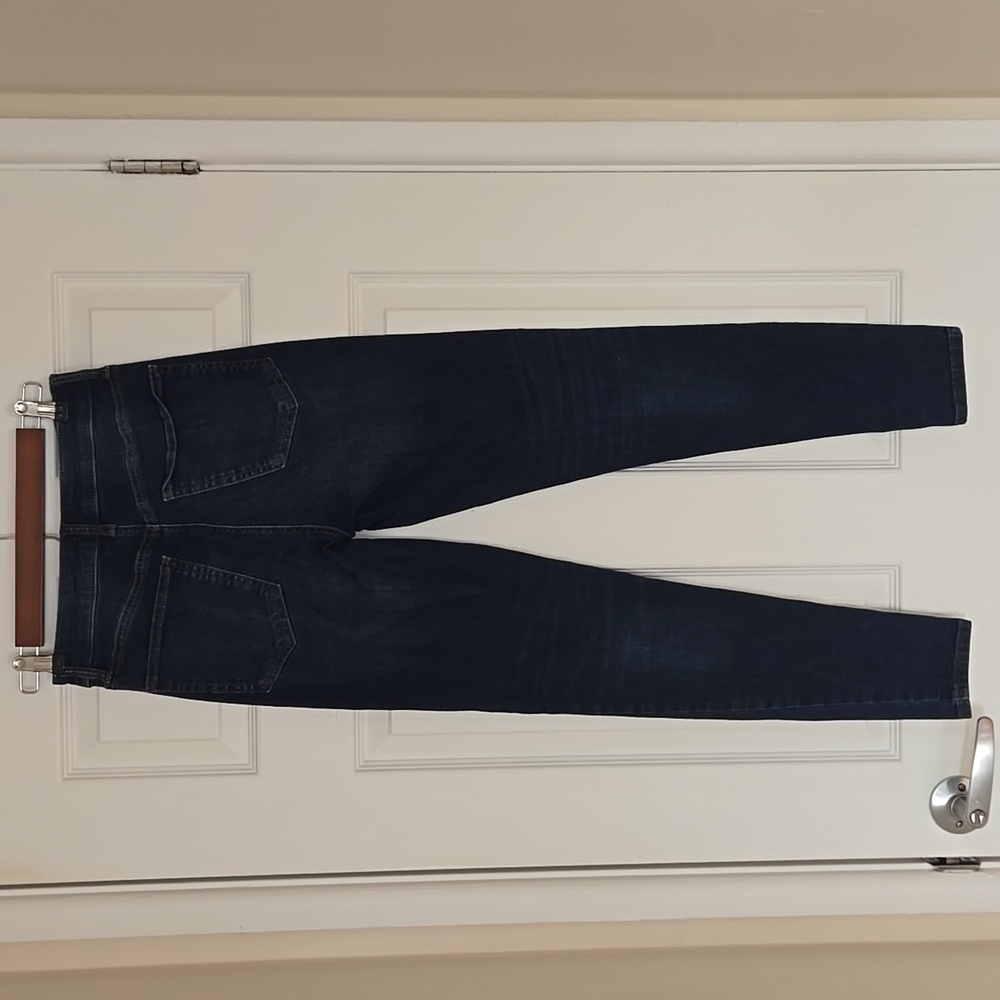SO Super High Rise Button Fly Jegging Jeans Dark Wash Size 27 - Picture 11 of 17
